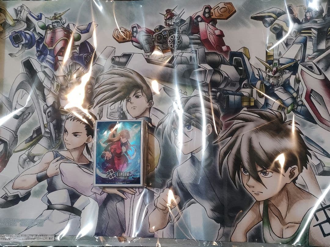 ガンダムカードゲーム ガンダムW プレイマット•スリーブ - メルカリ