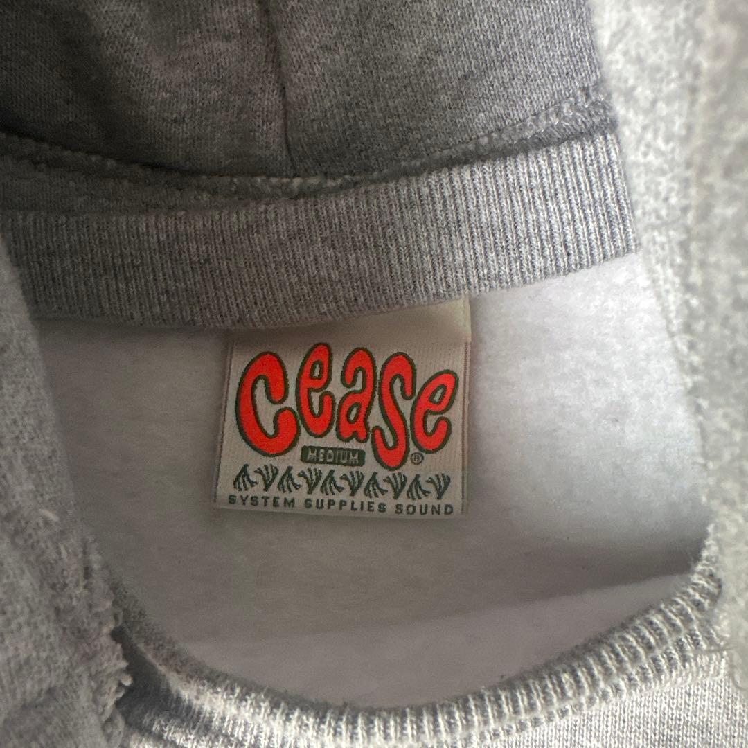 お*読様 CEASE 後付パーカー アメリカ製 マルヤマくん着用モデル M