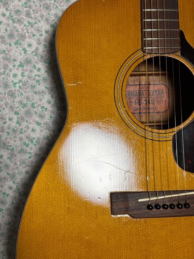 訳あり⁉️ YAMAHA ヤマハFG-140赤ラベル ジャパンヴィンティージアコギ