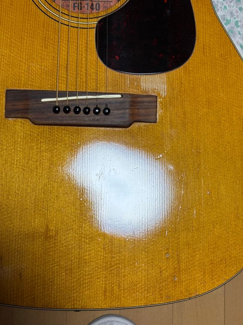 訳あり⁉️ YAMAHA ヤマハFG-140赤ラベル ジャパンヴィンティージアコギ