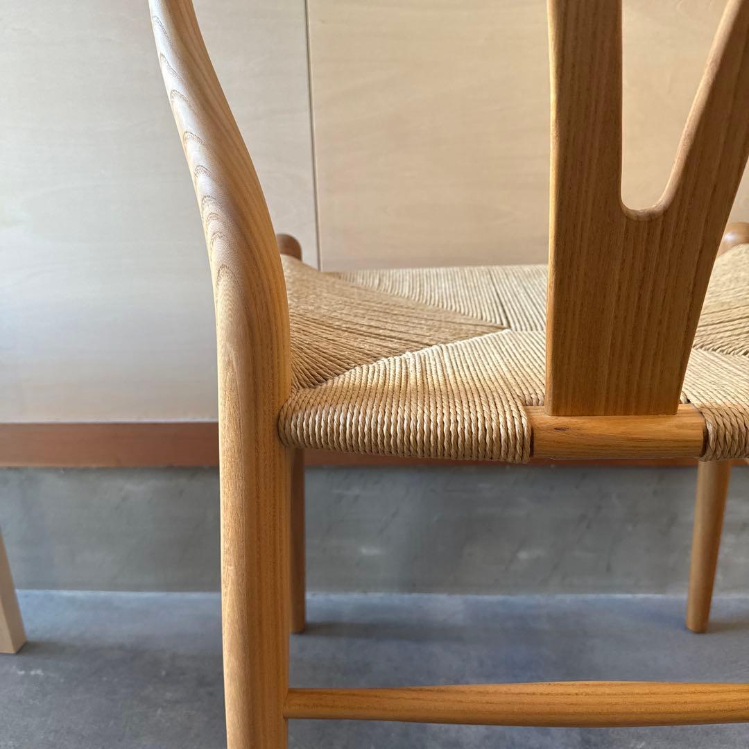 ch24 Yチェア エルム材 SH45cm birthday edition - メルカリ