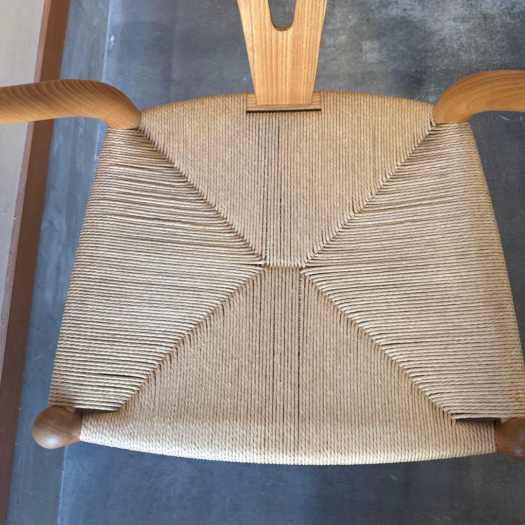 ch24 Yチェア エルム材 SH45cm birthday edition - メルカリ