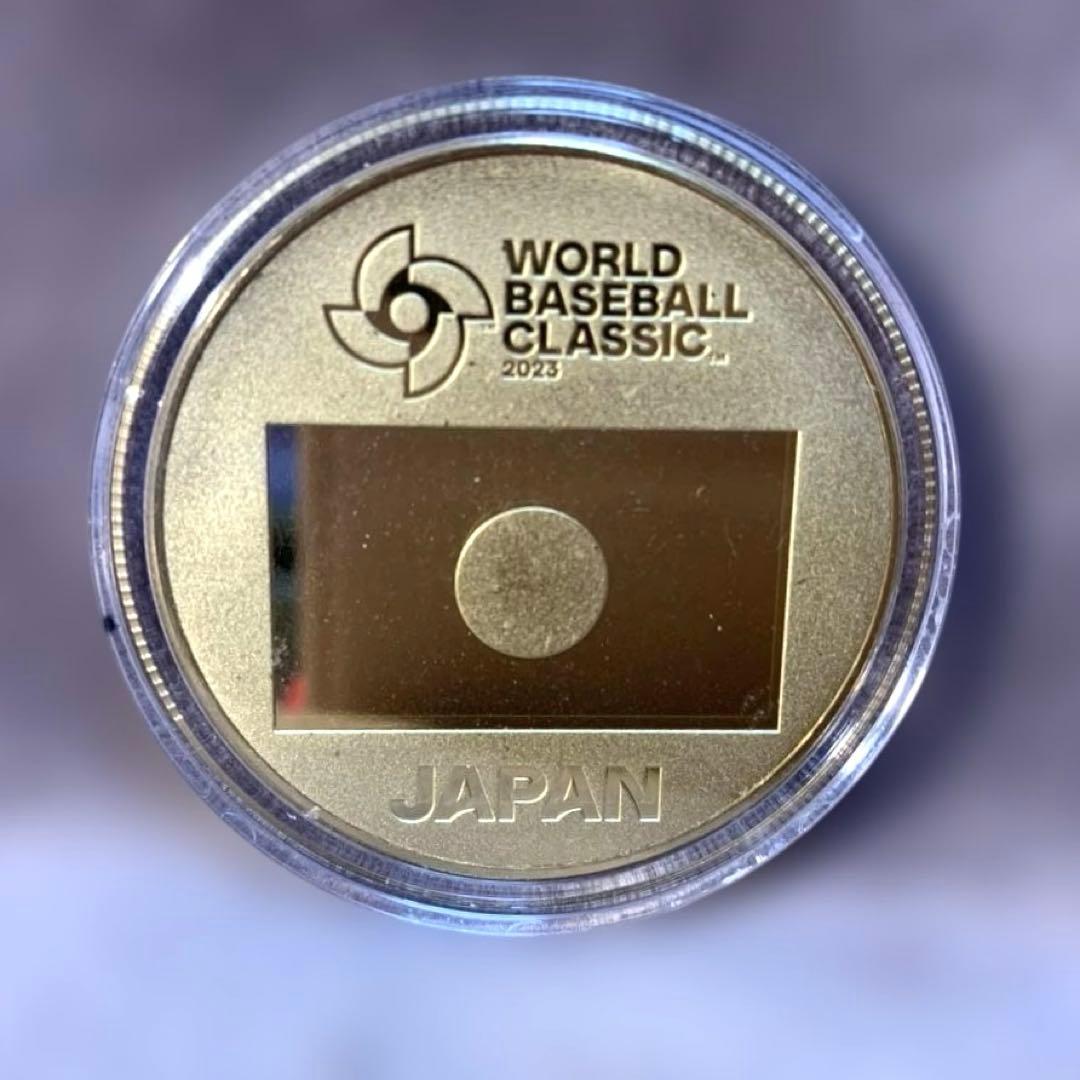 大谷翔平 2023WBC 二刀流デザイン ゴールドコイン メダル 限定2000個