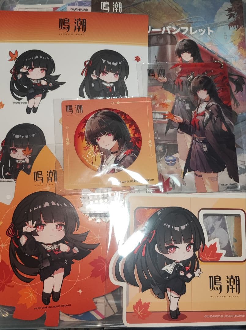 鳴潮×京阪電車&叡山電車 コラボ グッズ 6点コンプセット 鳴潮」と京阪電車のコラボによるラッピング電車が運行。特別車掌に就任