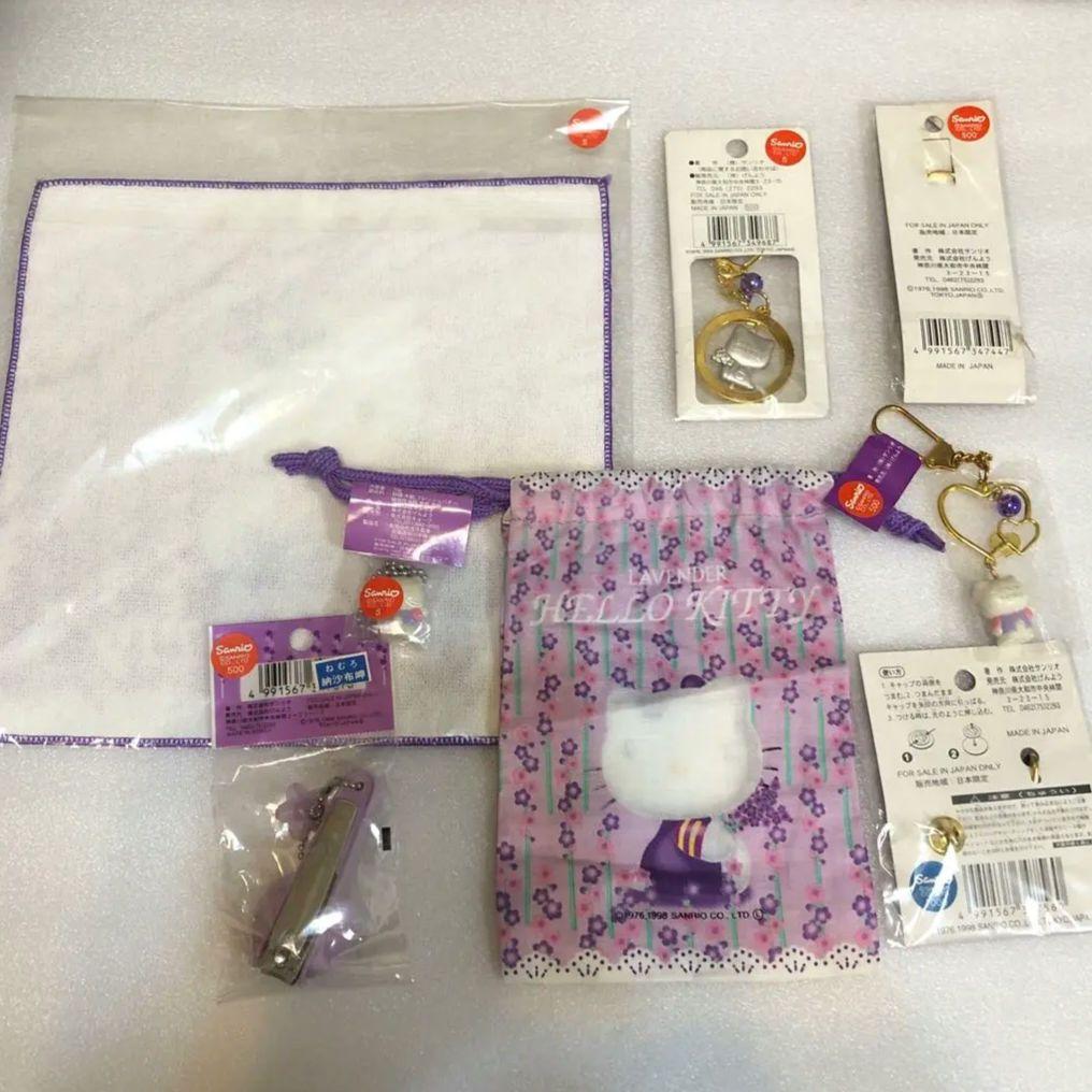 ラベンダー色 ハローキティちゃん 北海道 ご当地キティ セット - メルカリ