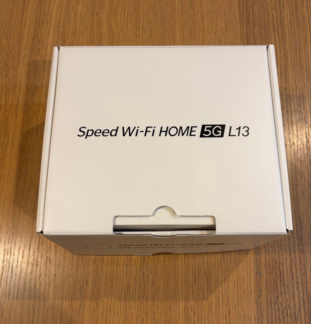 Speed Wi-Fi  5G L13 本体セット