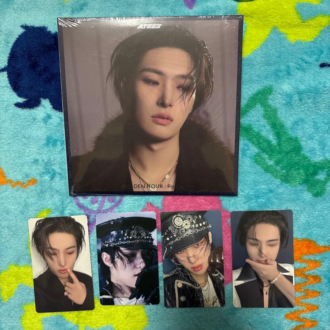 ATEEZ GOLDEN HOUR Part.4 デジパ ミンギ トレカ - メルカリ