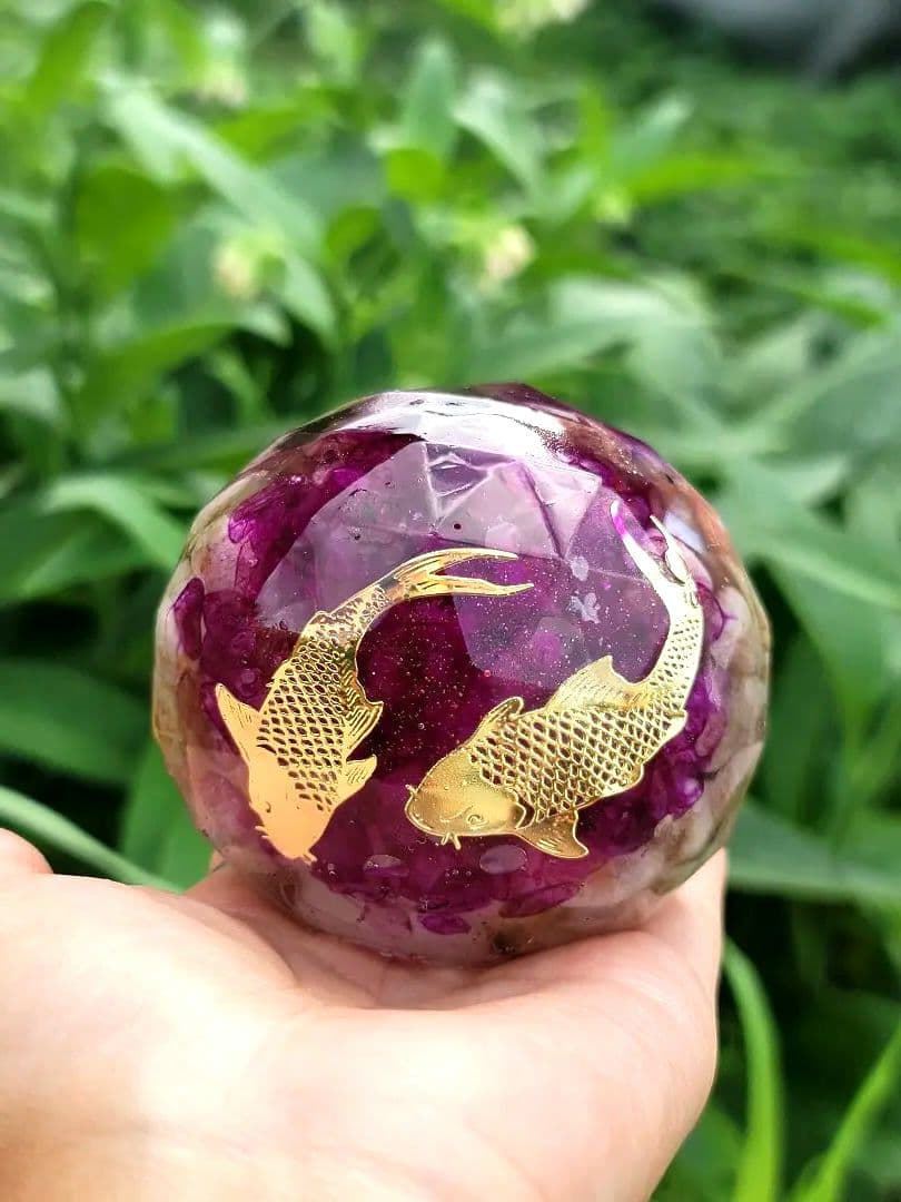 特別呪物言霊の願いエネルギー玉オルゴナイト