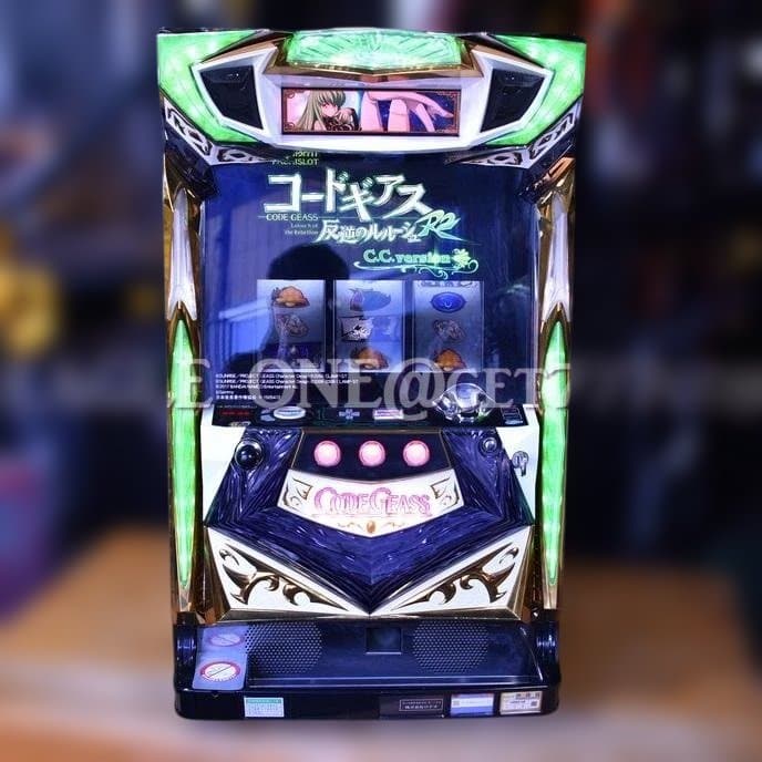 【名機】★コードギアスR2C.C.／ZS★サミー★パチスロ★アニメ★ジャンク★