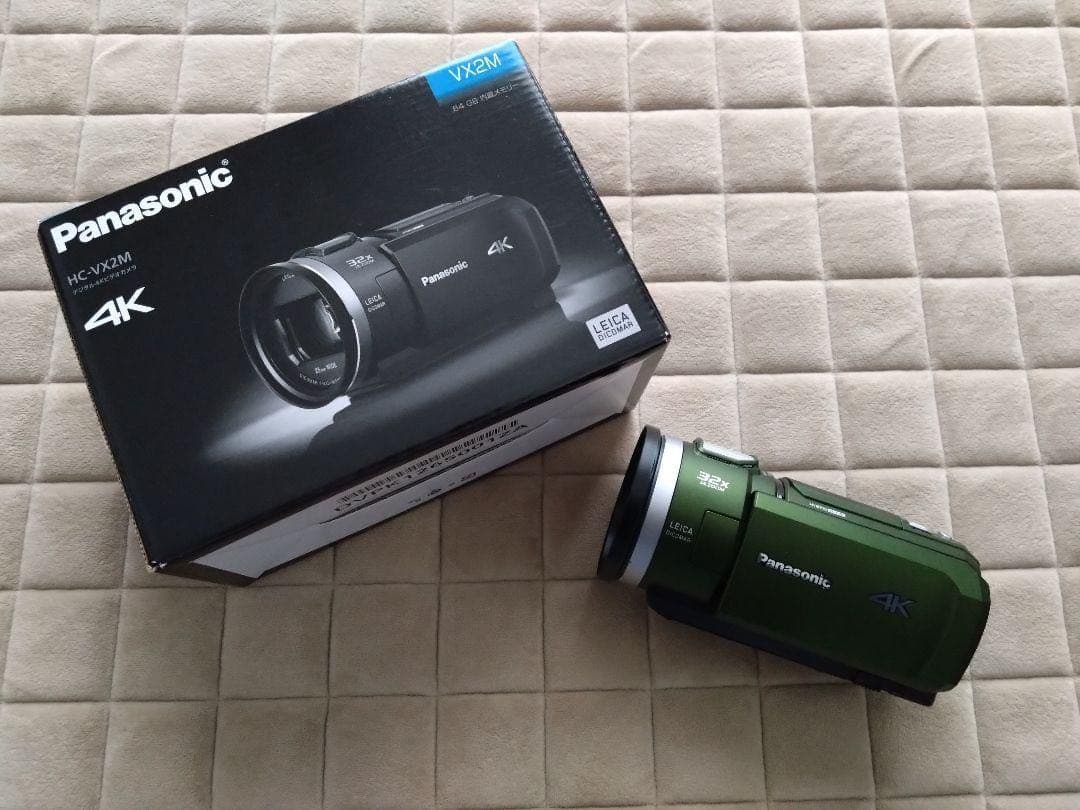Panasonic HC-VX2M 4Kビデオカメラ＆アクセサリーキット