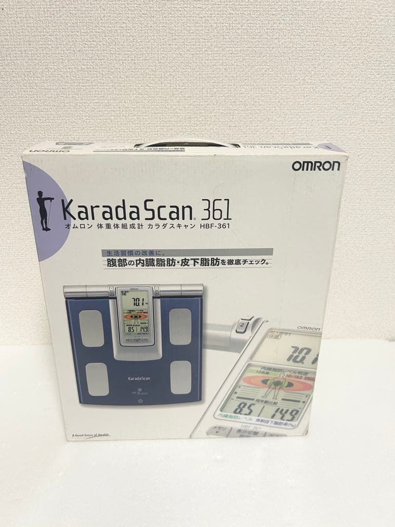 OMRON KaradaScan 361 体脂肪計 HBF-361