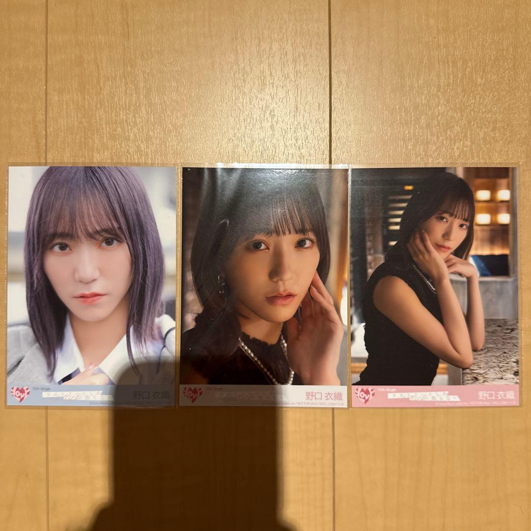 野口衣織 ラストノートしか知らない 封入 生写真 - メルカリ