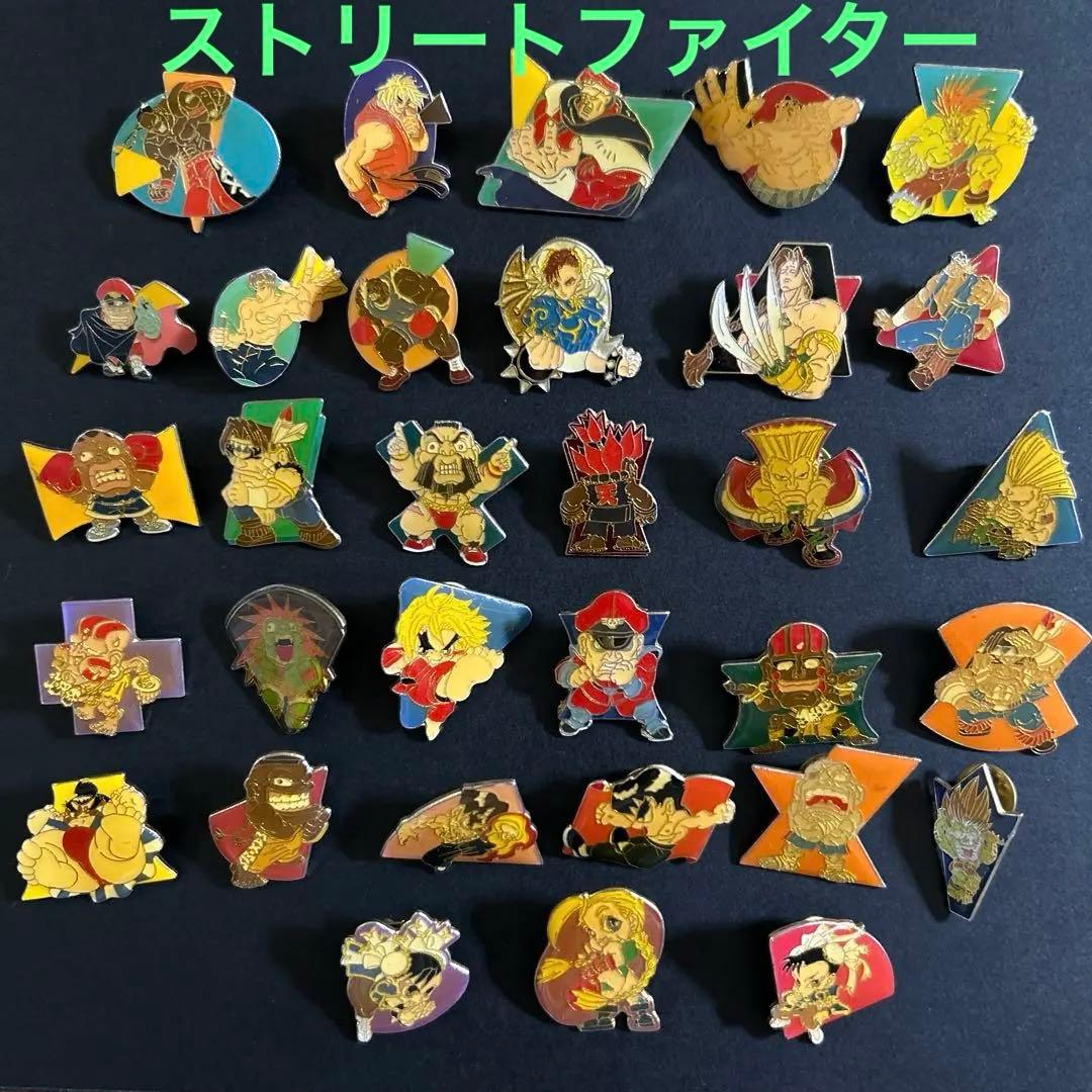 レア】ストリートファイター ピンバッジ まとめ売り - メルカリ