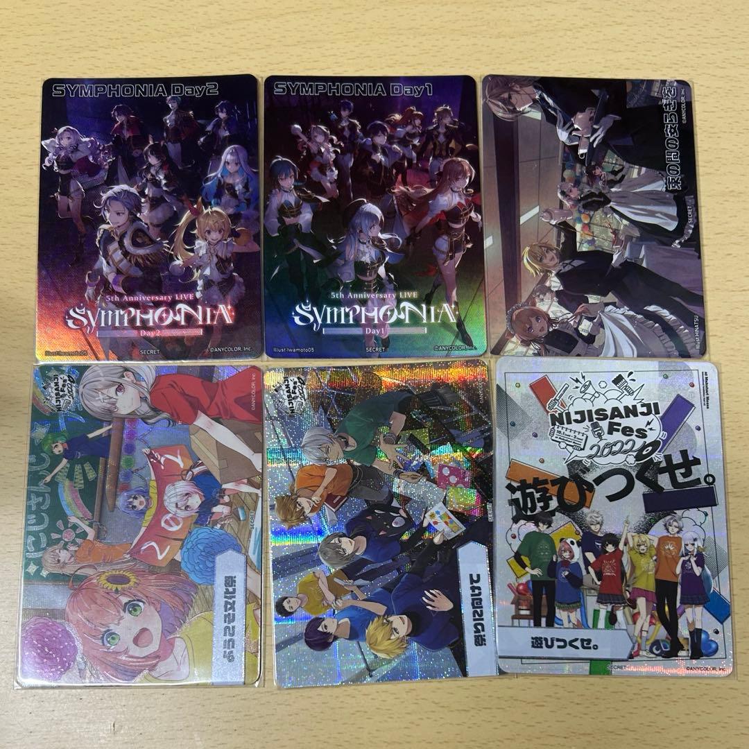 にじさんじフェス 2022 2023 コレクションカード シークレット - メルカリ