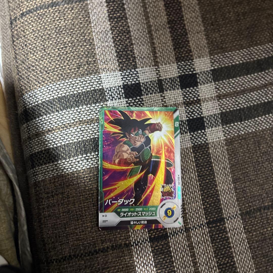 バーダック Bレアカード コスト9 バーダック【SR】《黒》 FB08-112 販売ページ｜ドラゴンボール