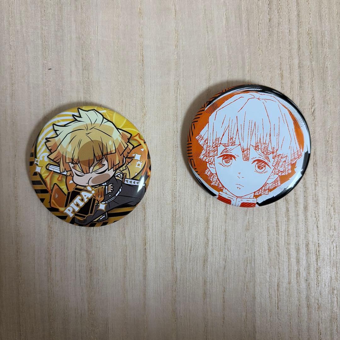 鬼滅の刃 我妻善逸 缶バッジ - メルカリ