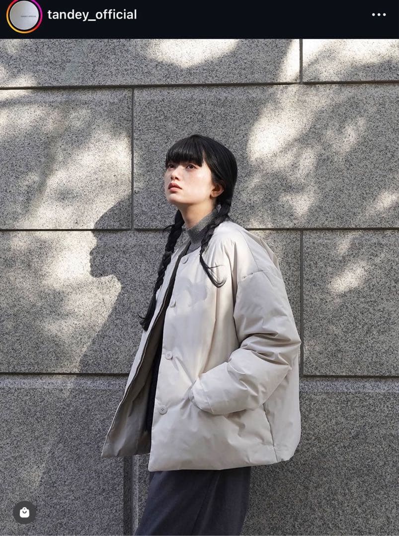 オローネ モノローグダウンコート 完売品 新品未使用 クリーム オローネ モノローグダウンコート | オローネ | TANDEY ONLINE STORE