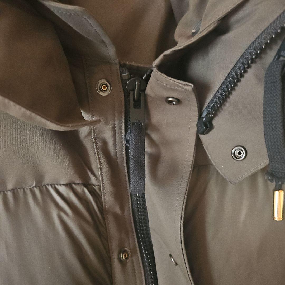 リラクス THE RERACS ダウンジャケット38 カーキ 1パーツ紛失 - メルカリ