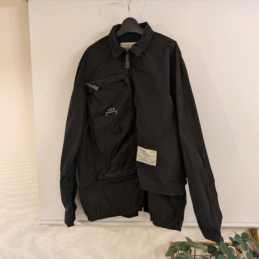 A-COLD-WALL* ブラック ナイロンジャケット L