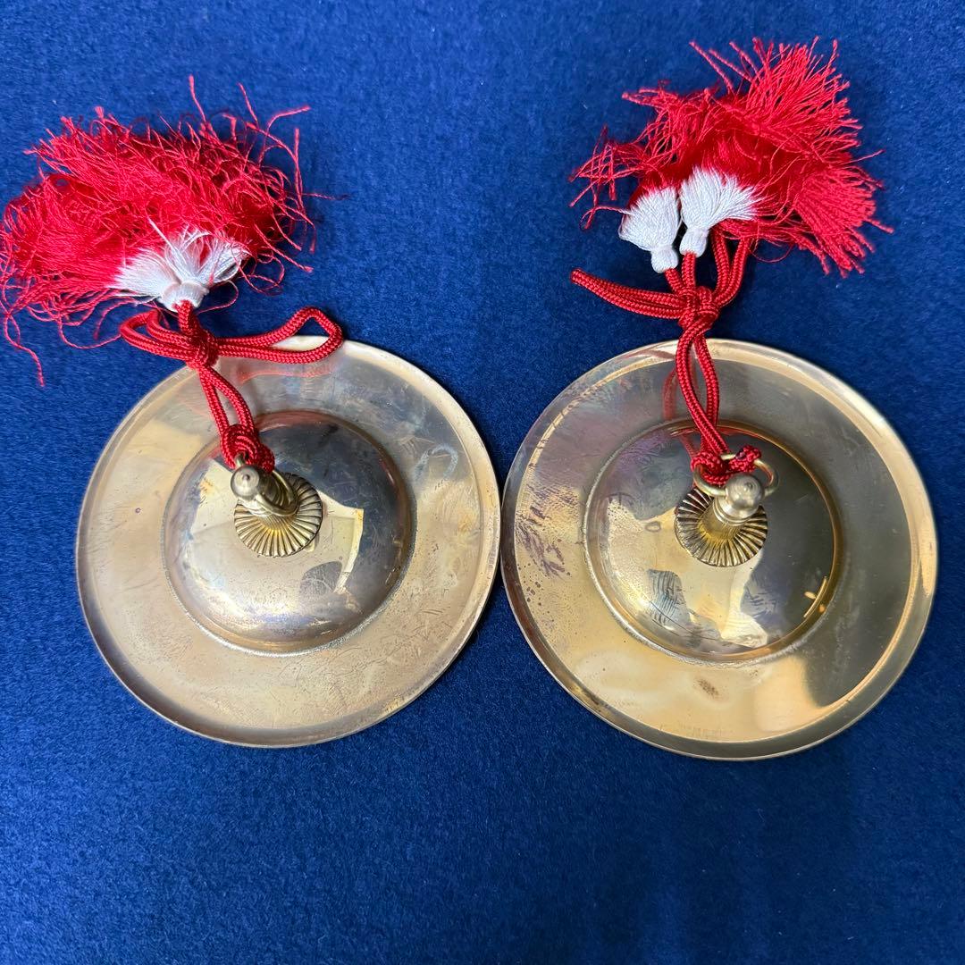 チャッパ 一対 楽器 和楽器 打楽器 手拍子 銅鈸子 仏教儀式 民俗芸能