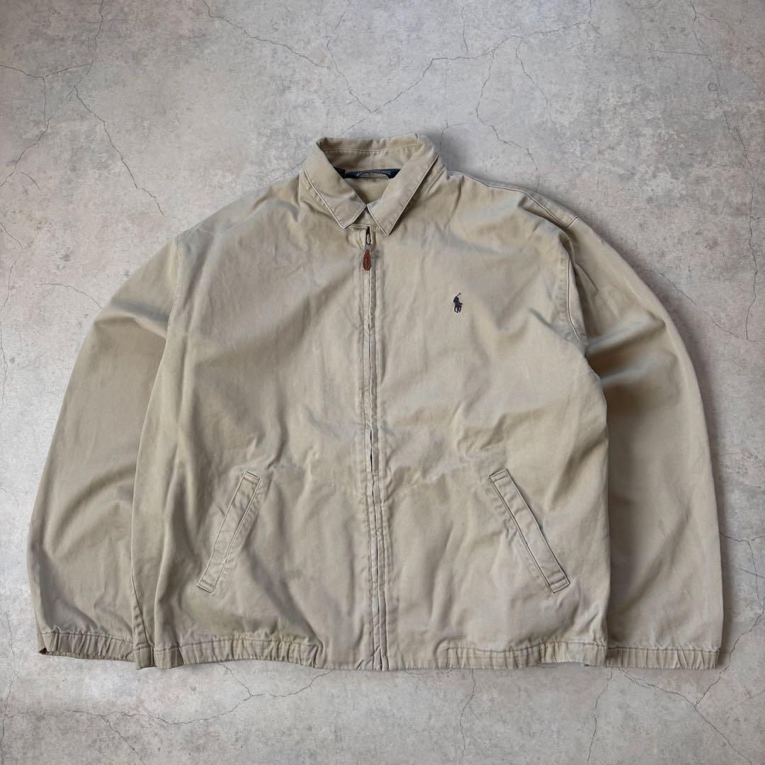 Polo by Ralph Lauren スウィングトップ ロゴ ベージュ