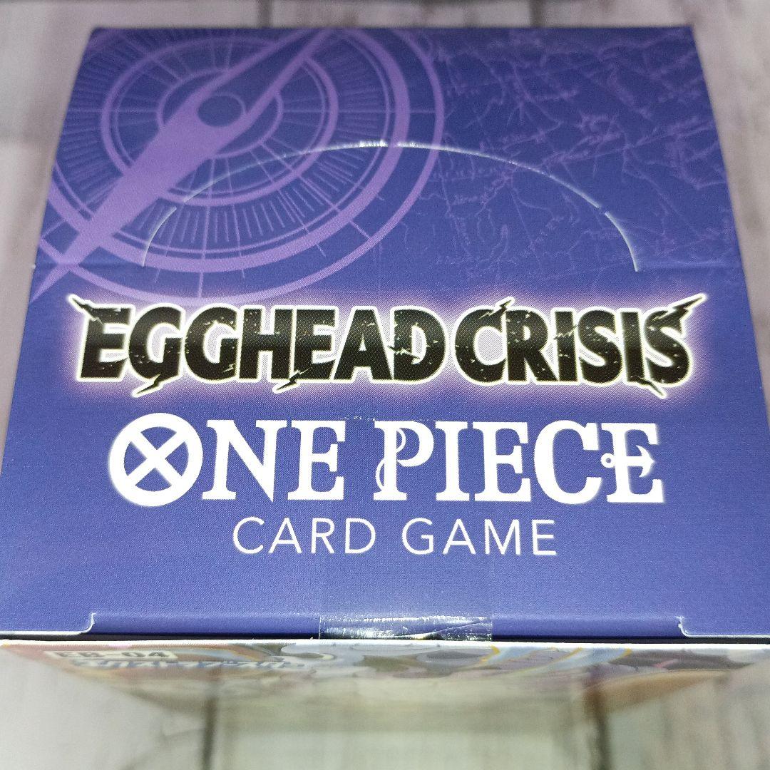 エッグヘッドクライシステープ付き未開封1BOXワンピースカードゲーム