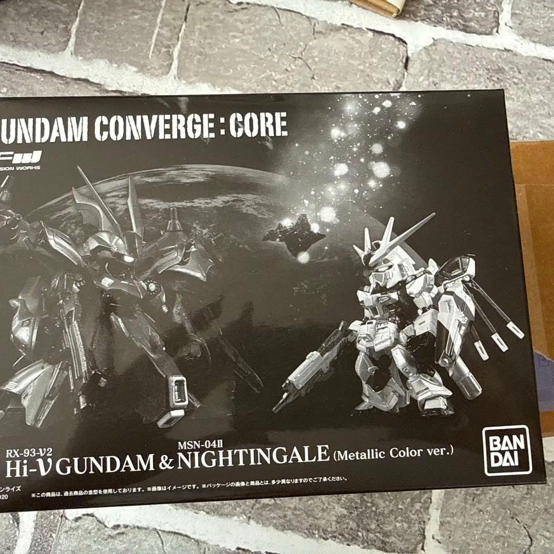 Hi-vガンダム&ナイチンゲール（メタリックカラー）