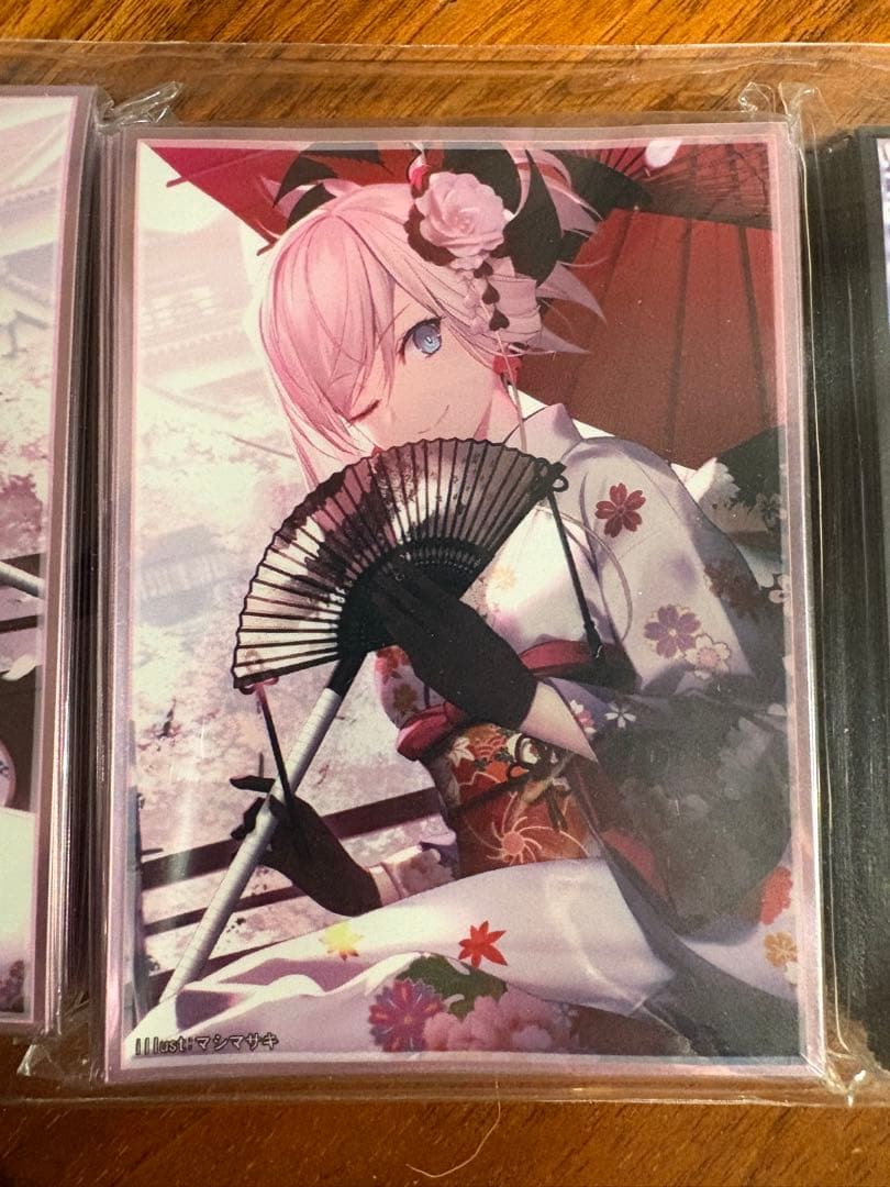 希少品】マシマサキ プレイマット＆スリーブ3点 沖田総司 宮本武蔵 FGO