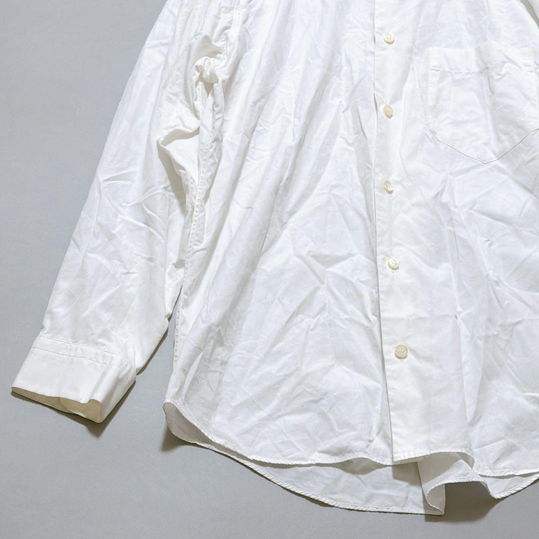 イッセイミヤケホワイトレーベル バンドカラーシャツ 長袖 3サイズ 白