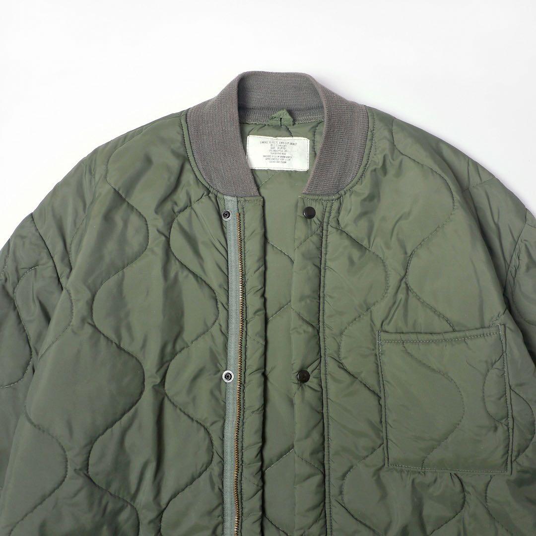 80sビンテージUSAFミリタリーCWU9PキルティングライナージャケットXL