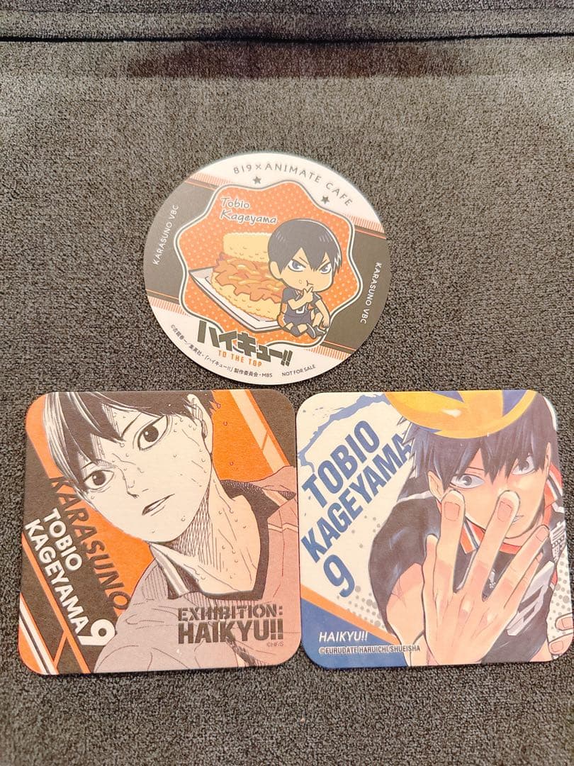 ハイキュー！！アートコースター影山飛雄 - メルカリ
