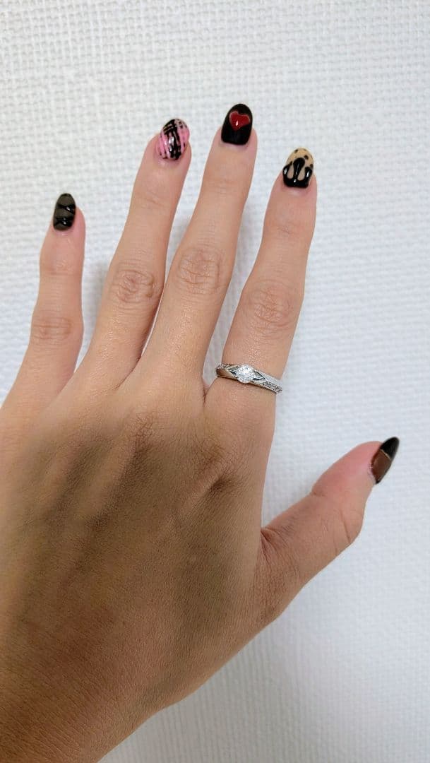 【0.3ctup 鑑定書付】ダイヤモンドリング Dカラー VVS2 6号