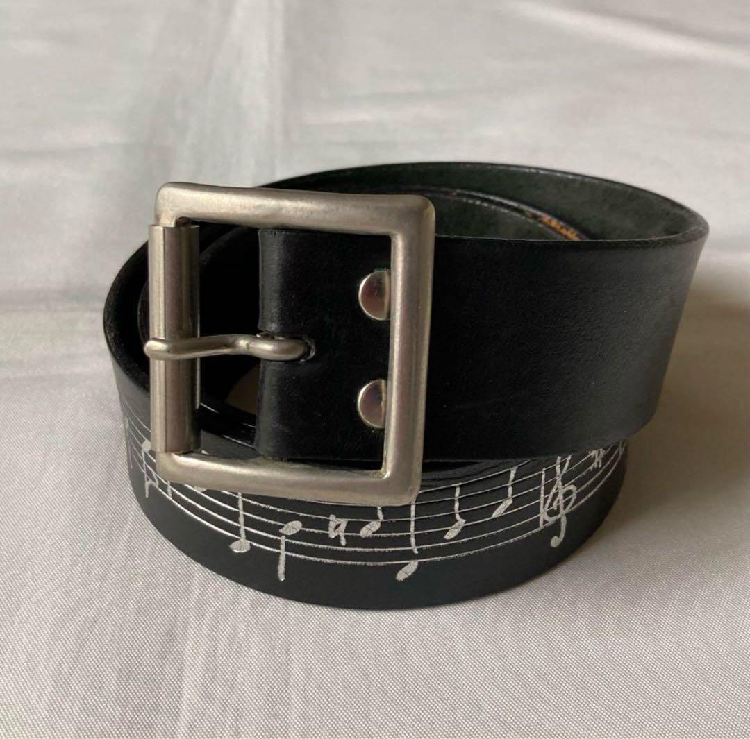 レア美品 アンダーカバー ベルト 楽譜 音符 music sheet - メルカリ