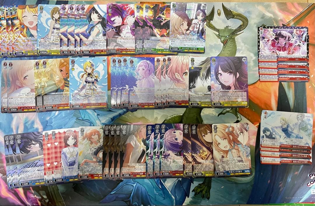 ヴァイスシュバルツ　アイドルマスター　シャイニーカラーズ　デッキ＋パーツ