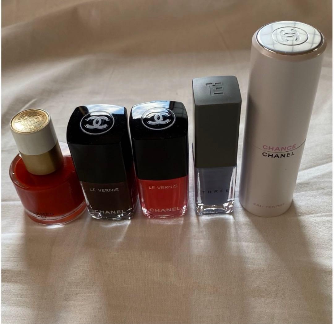 エルメスネイル/シャネルネイル香水/スリー/ ネイル、香水5点セット