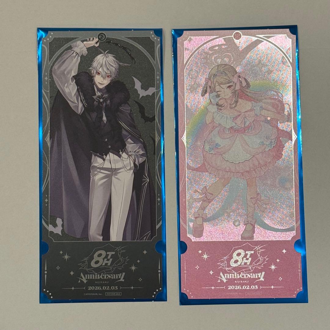 にじさんじ ストア 特典 チケット風カード - メルカリ