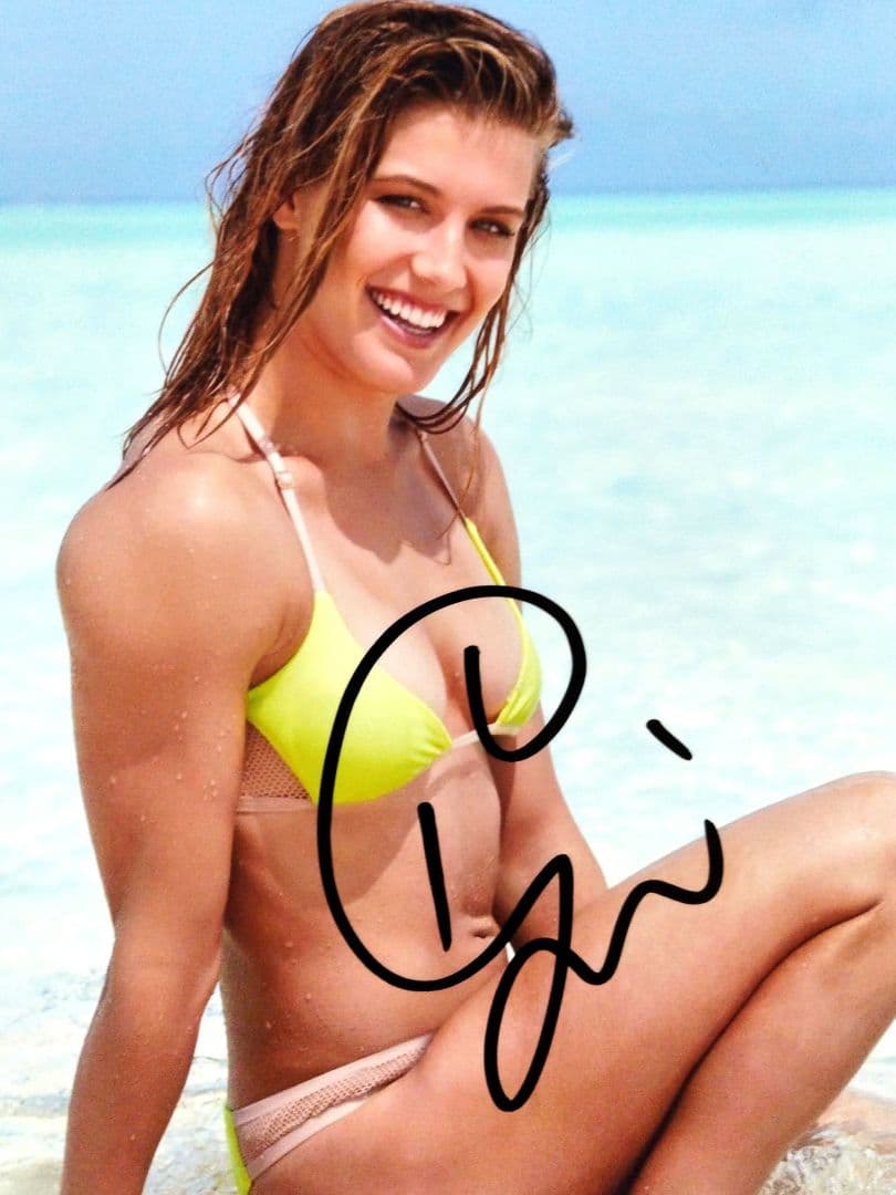 ウージニー・ブシャール直筆サイン入り2Lサイズ写真…プロテニスプレーヤー…3