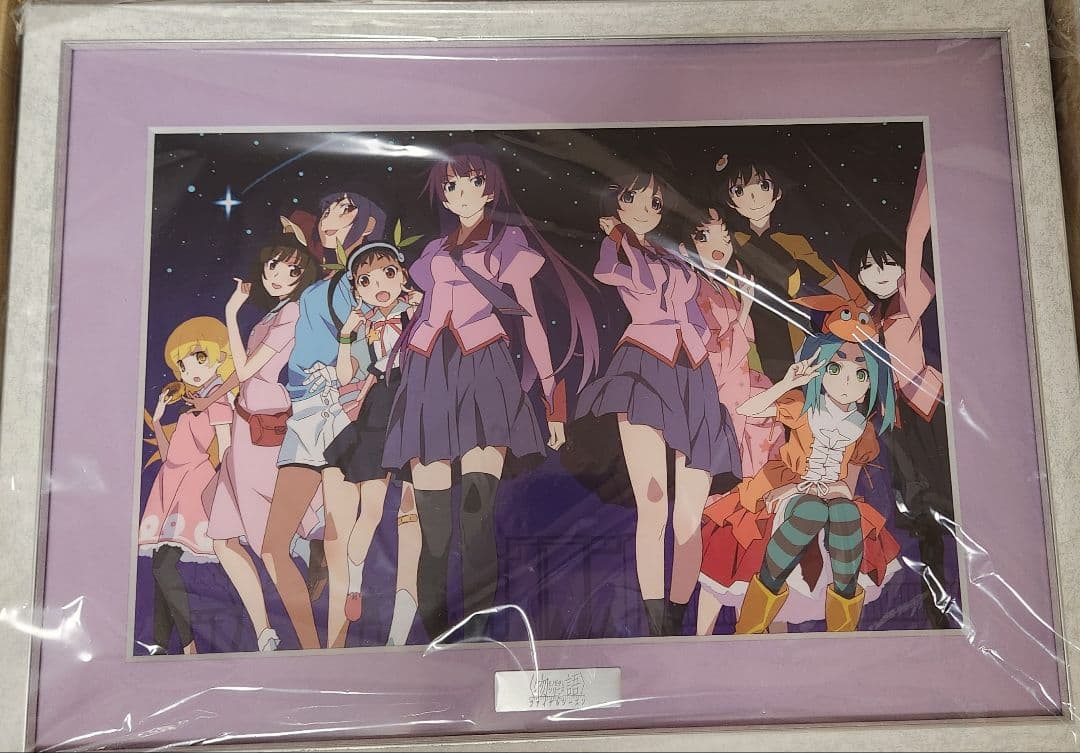 物語シリーズ キャラファイングラフ