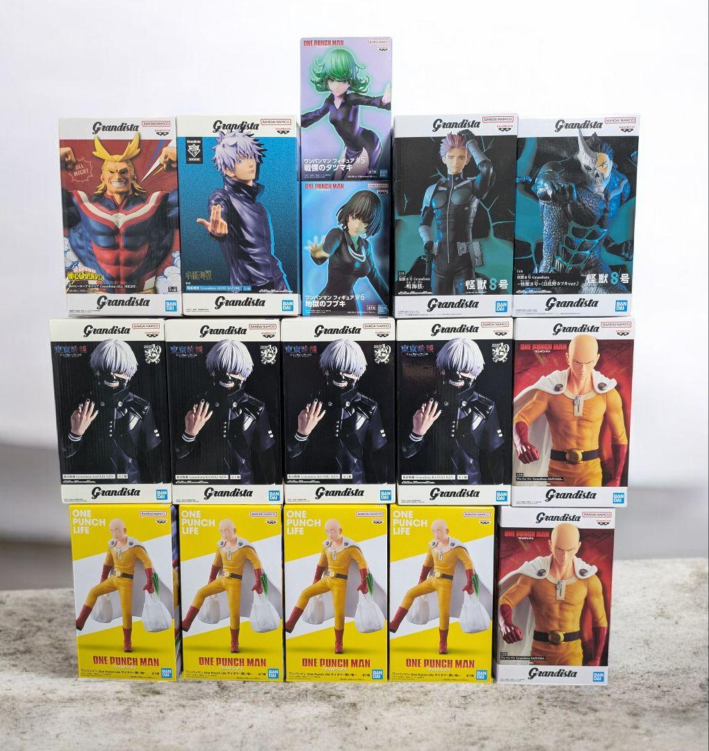 grandista フィギュア　プライズ　まとめ売り　16点　金木研　サイタマ