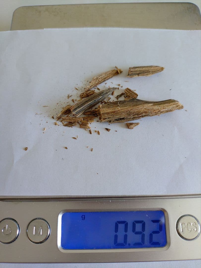 古渡命銘木 羅国　0.92g 1点物 沈香　香木　お香 [二 羅国]