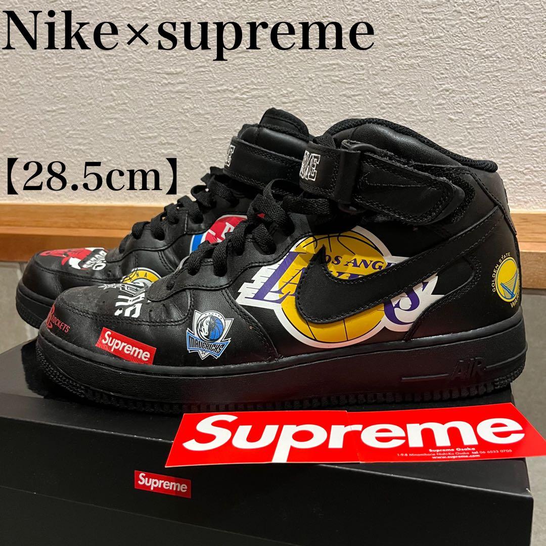 正規 ✨️NIKE AIRFORCE 1 MID07 SUPREME 28.5