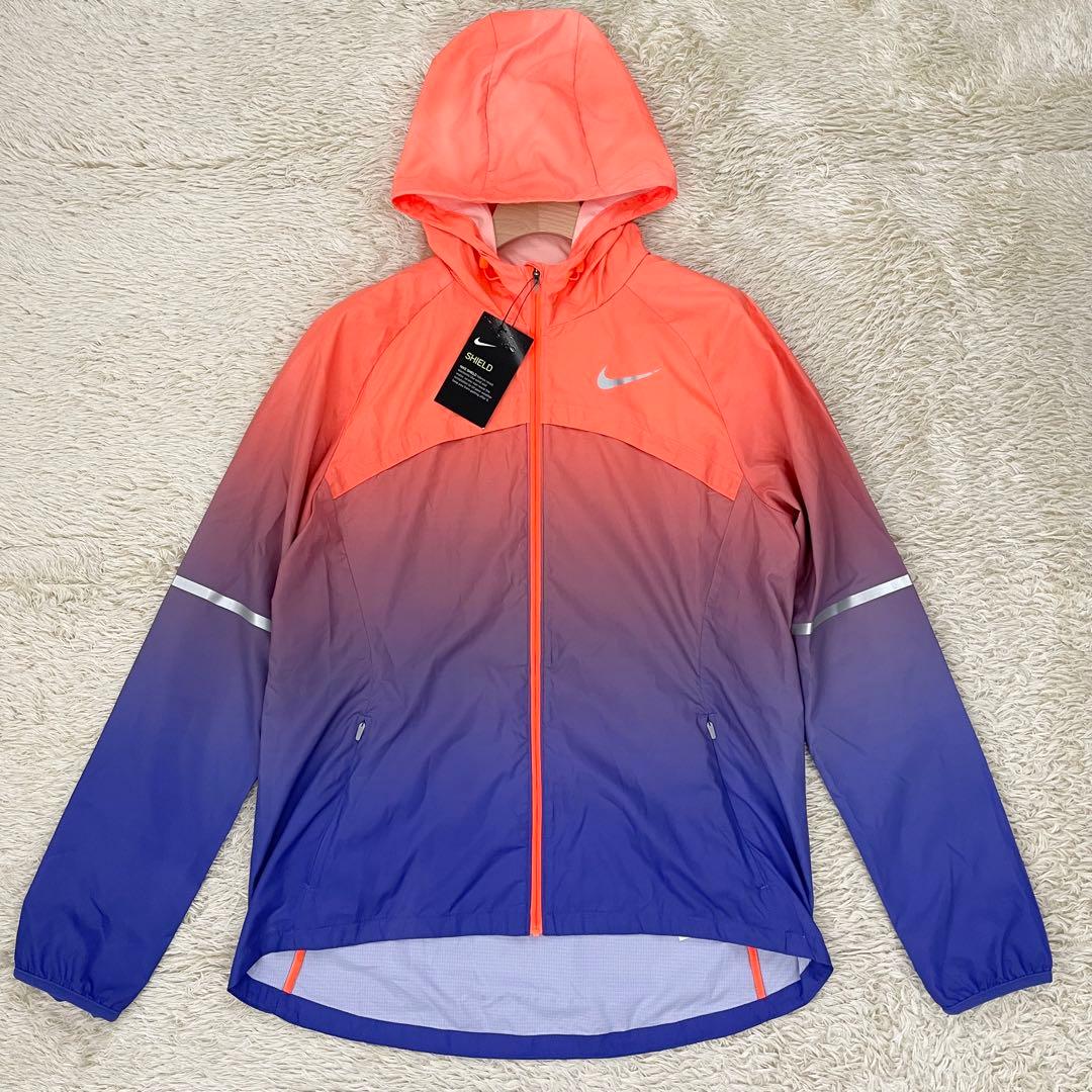 【未使用タグ付き】ナイキ シールド プリズム ナイロンジャケット XLサイズ NIKE ナイロンジャケット 3XLサイズ ナイキ ドライフィット ビッグ