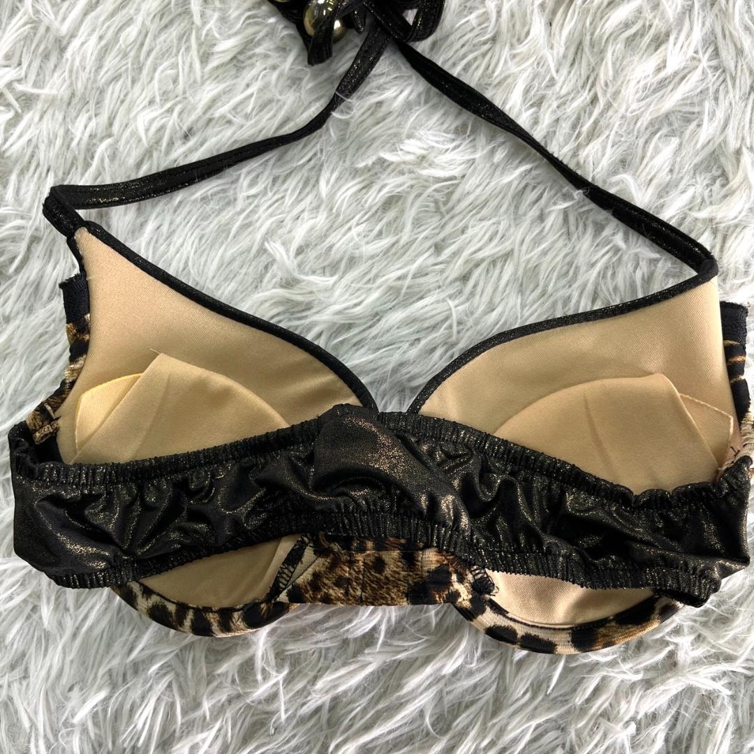 ギャル』d.i.a ダイヤ 見せブラ ヒョウ柄 ドクロジップ - メルカリ