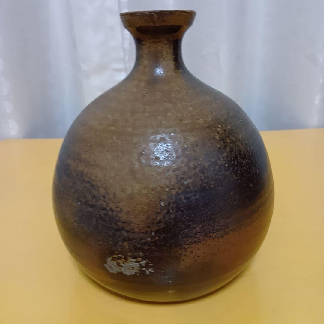 骨董品　備前焼　徳利　一輪挿し　花器　花瓶　陶器　極美品