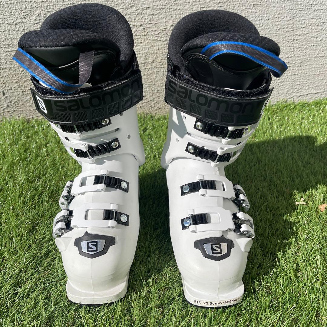 SALOMON スキーブーツ　X/MAX　白　22.5cm　近年モデル