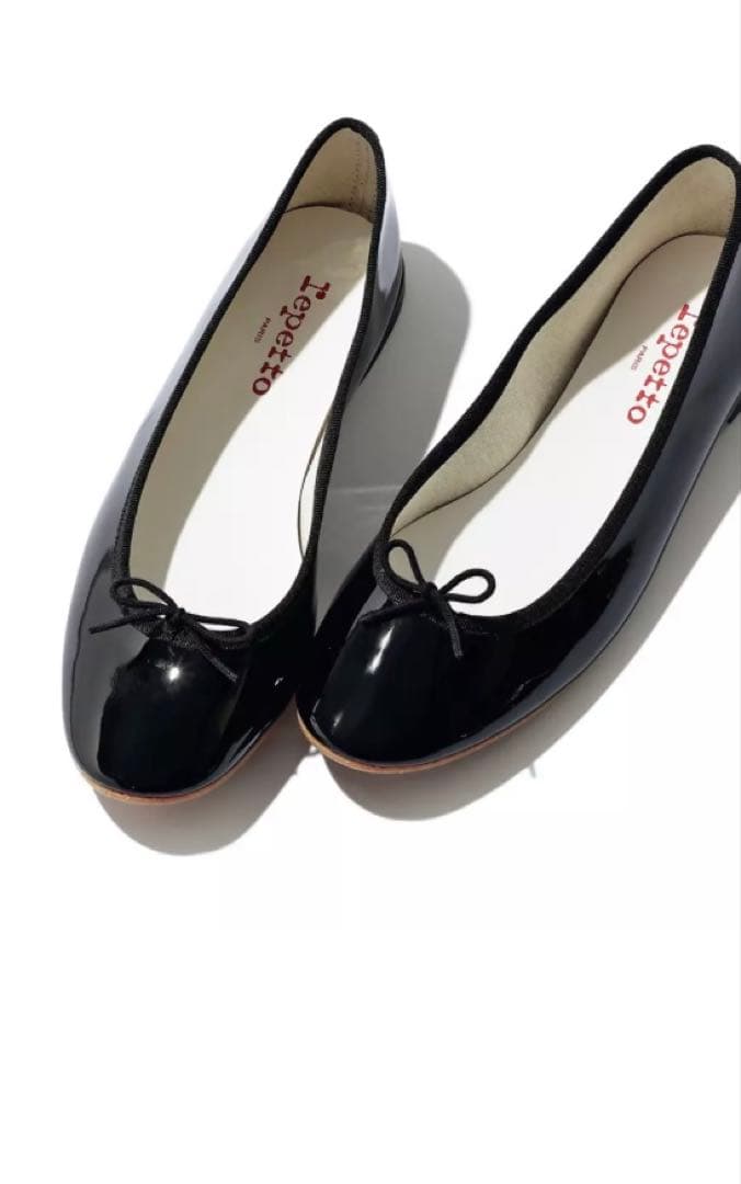 repetto レペット 新品未使用 定番 ブラック 黒 サイズ 24.7cm