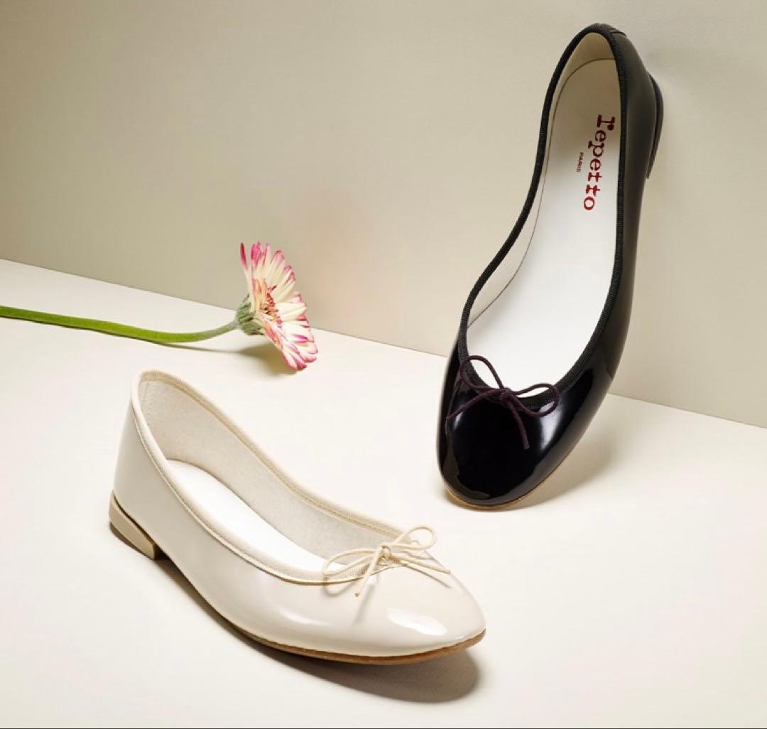 repetto レペット 新品未使用 定番 ブラック 黒 サイズ 24.7cm