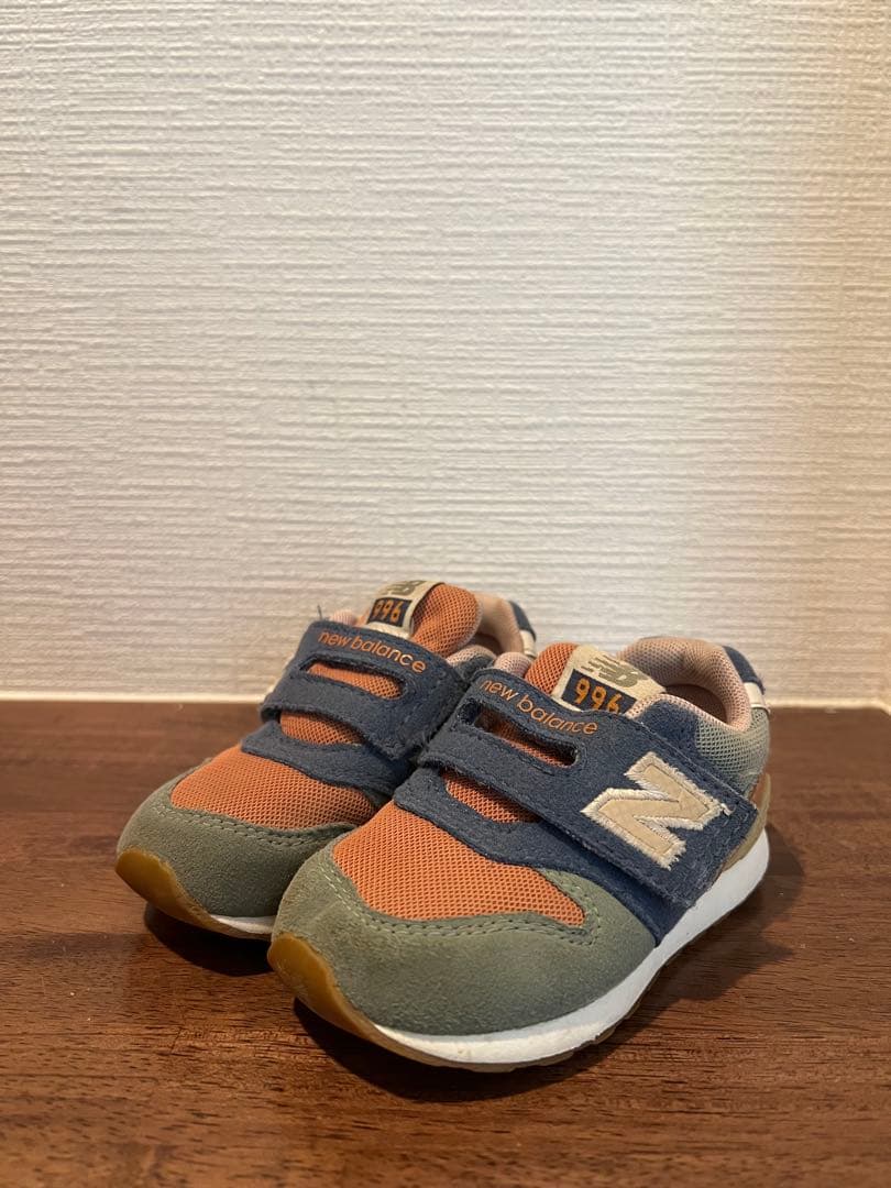 New Balance 996 スニーカー ベルクロ 13センチ マルチカラー - メルカリ