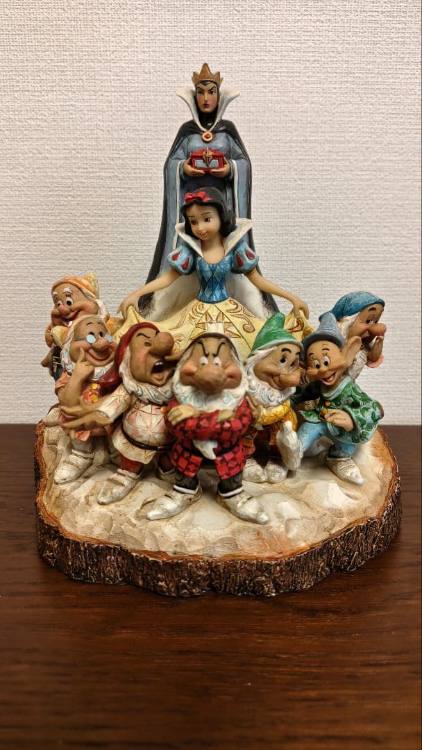白雪姫トラディション　ショーケースコレクション　置物 ディズニー100 Disney100 エネスコ enesco. ディズニーショーケース