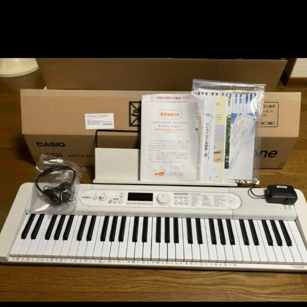 お値下げ中　カシオ光ナビゲーション キーボード(LK-526)